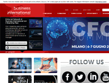 Tablet Screenshot of businessinternational.it